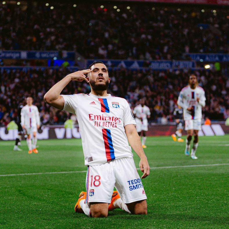 Olympique de Lyon venció a la Association Sportive de Monaco Football Club en lo que fue un partidazo