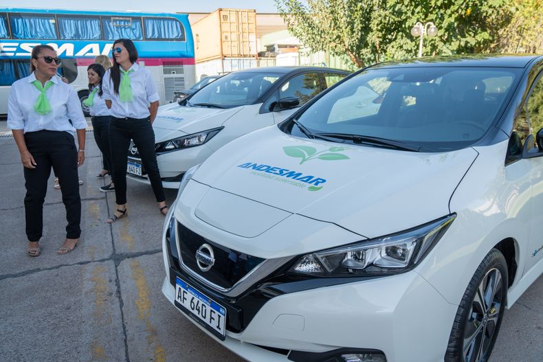 Ecotransfer, los autos el&eacute;ctricos de Andesmar.