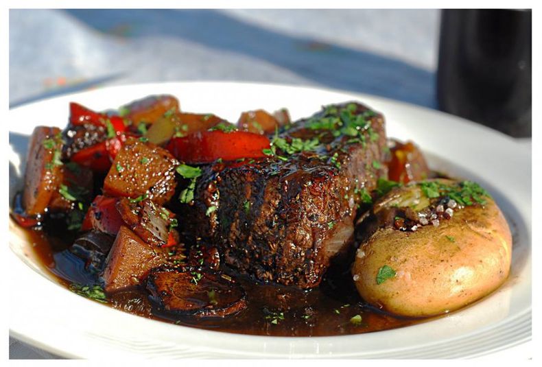 Carne al malbec
