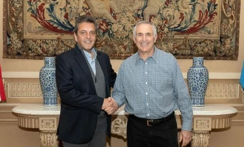 Massa se reunió con el embajador de Estados Unidos.