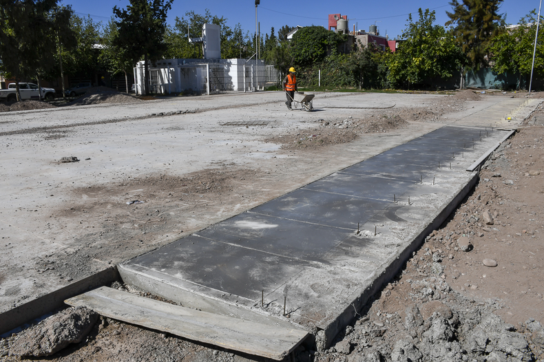 Nuevos playones deportivos en Guaymallén.