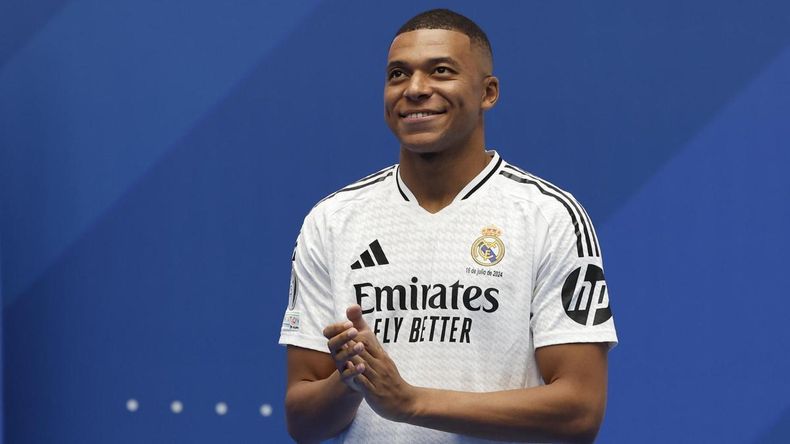 El delantero francés Kylian Mbappé.