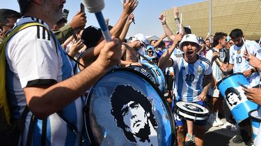 Los hinchas están con todo.