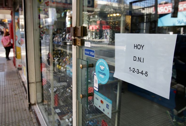 comercios, cuarentena, compra por documento, coronavirus