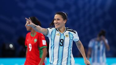 Para los libros de historia: una mendocina marcó el gol inaugural del primer Mundial de Futsal