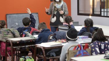 Sitio Andino | Comenzó la última etapa del ciclo lectivo 2021 con presencialidad absoluta, clases, clases presenciales, alumnos, colegio, niños, protocolo, colegio