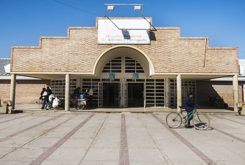 El hombre fue atendido en el hospital Perrupato de San Martín