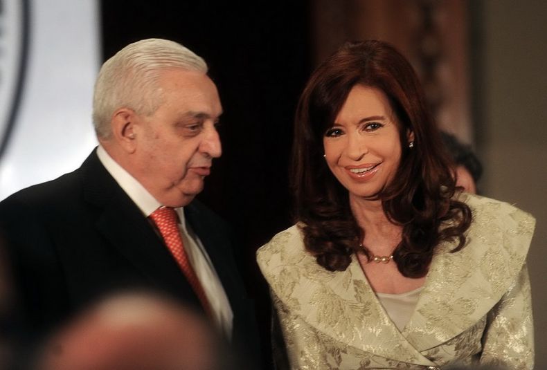 Cristina Fernández en la Bolsa de Comercio