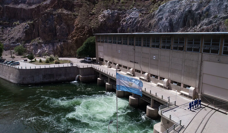 Sistema Hidroeléctrico Los Nihuiles en San Rafael.