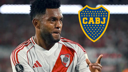 Miguel Borja, delantero colombiano y ex River, quedó en el centro del debate tras no cerrar la puerta a una posible llegada a Boca.