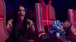 Como para no ponerse así: Lali Espósito enloqueció con una batalla en La Voz Argentina