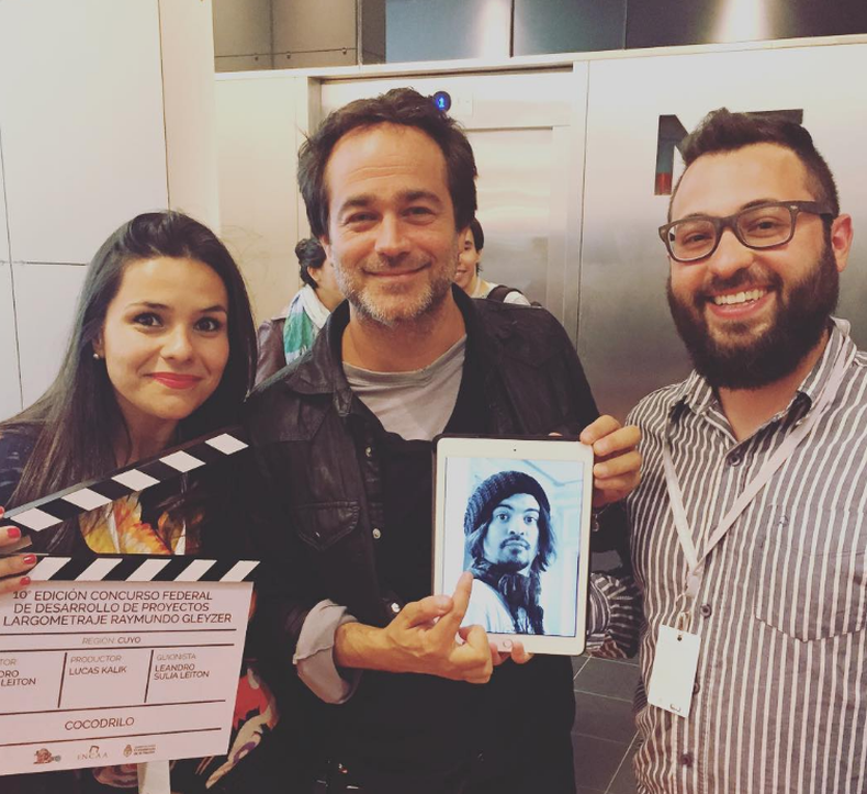 Sofía Toro Pollicino junto al actor Gastón Pauls. Foto: Gentileza Instagram
