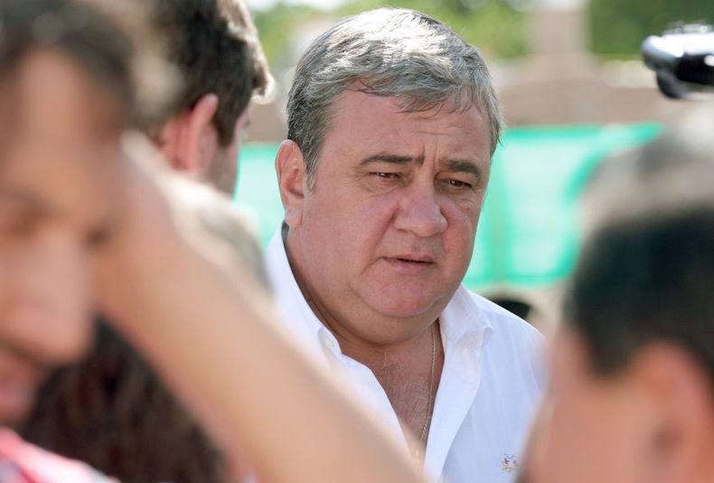El intendente de Las Heras, Rubén Miranda.