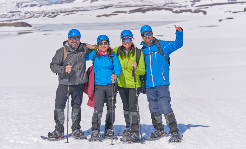 Turismo y nieve en Paso Pehuenche (Gentileza).