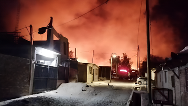 Evacuados y pérdidas materiales: así vivieron el incendio los vecinos