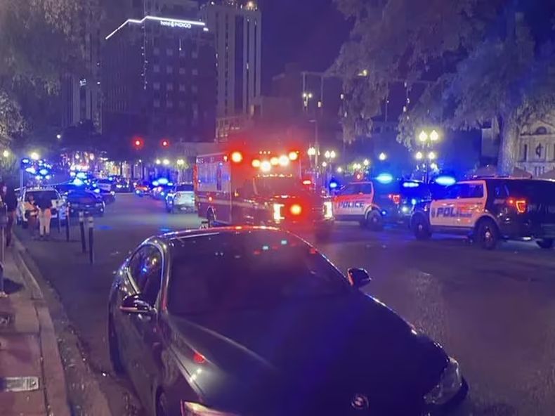 Tiroteo masivo en Estados Unidos dejó un saldo de cuatro muertos.