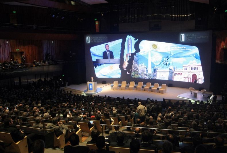 Macri foro de inversion
