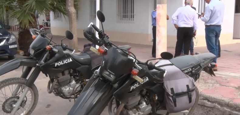 Motociclistas de UEP San Carlos participaron de la detención de los policías delincuentes