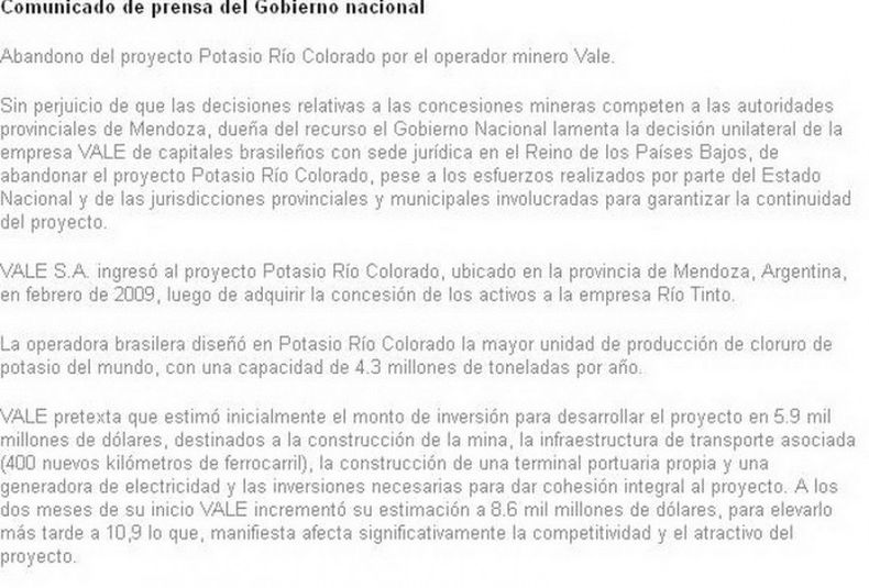 Comunicado redimensionar