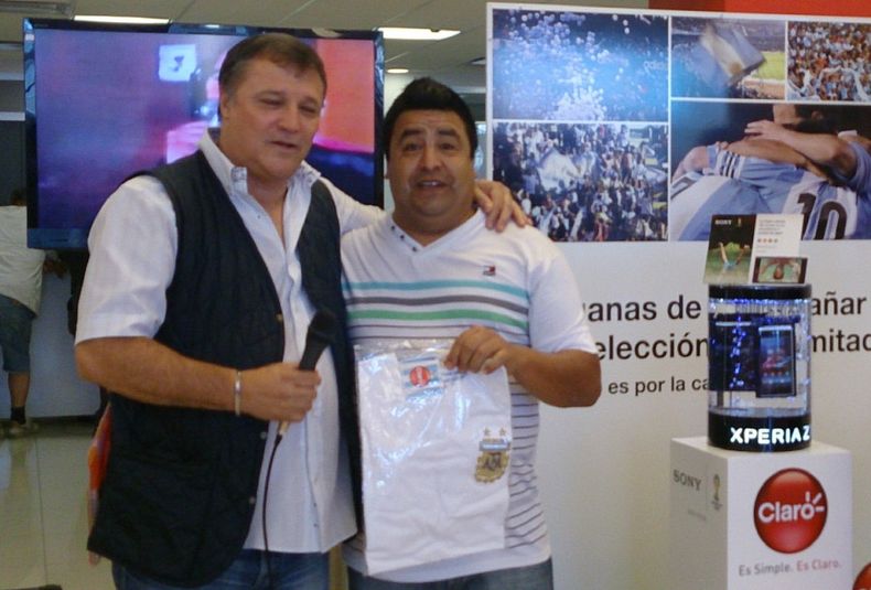 Daniel Bertoni Claro promo Mundial