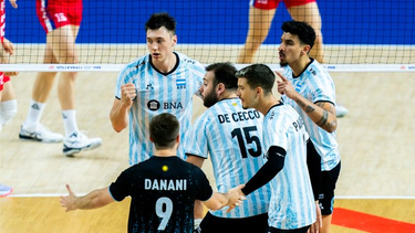 La Selección masculina de voleibol de Argentina consiguió una gran victoria.