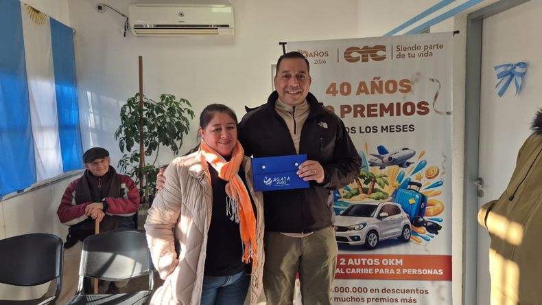 Su nombre fue elegido como ganador de un viaje al Caribe.