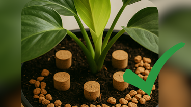 Sitio Andino | corchos en las plantas, jardinería