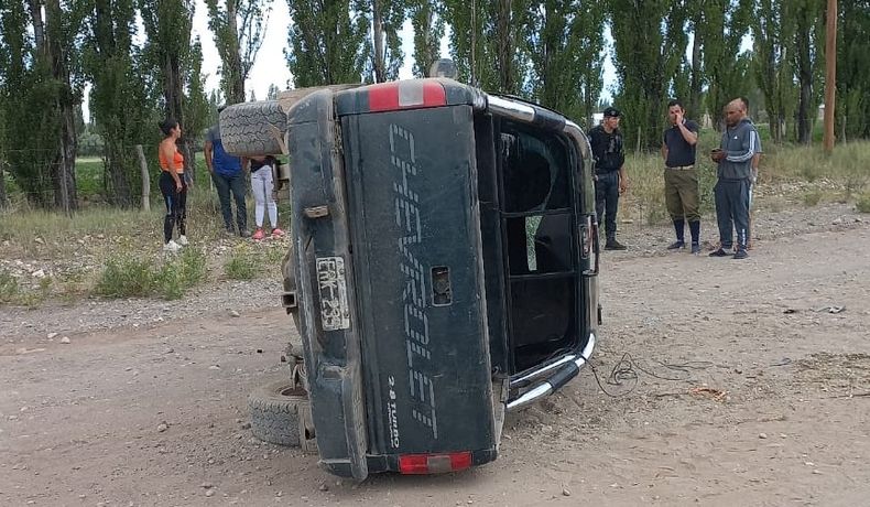Tránsito peligroso en Malargüe.
