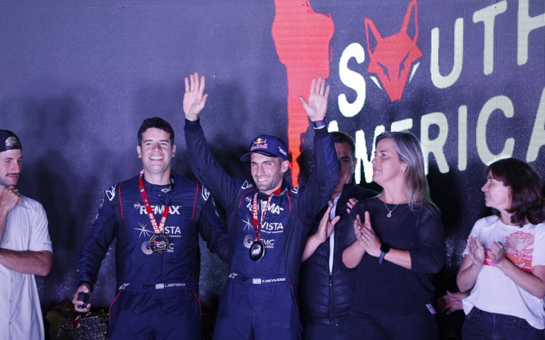 Premiación en San Rafael del &nbsp;South Américan Rally Race .