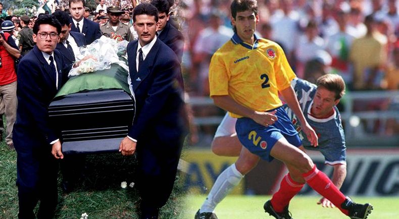 Efemérides: un día como hoy, asesinaron al futbolista colombiano, Andrés Escobar, por un autogol.