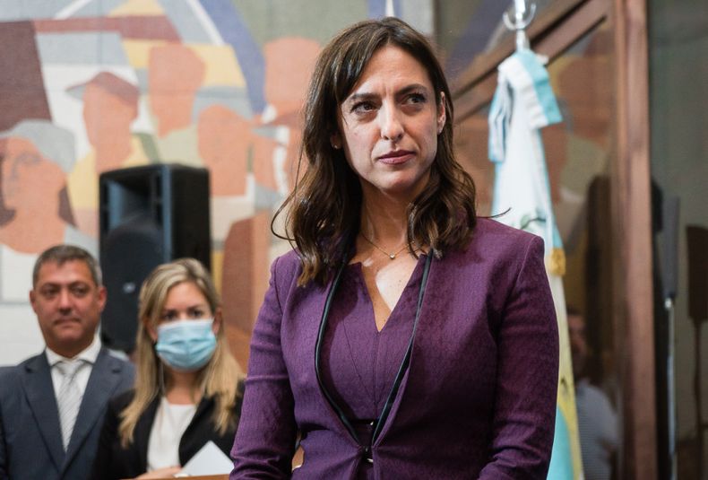 Cecilia Saint André, defensora general del ministerio publico, suarez