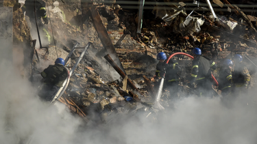 Rusia ejecutó un ataque con aviones no tripulados que dañaron cinco edificios en Ucrania.