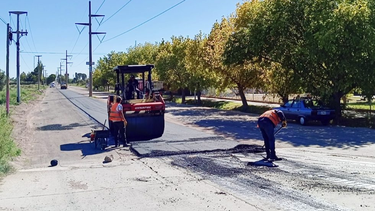 Plan de asfalto en San Rafael. Plan de asfalto en San Rafael.