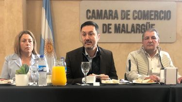Empleo, inversiones y minería: los ejes que Luis Petriabordó con empresarios en Malargüe
