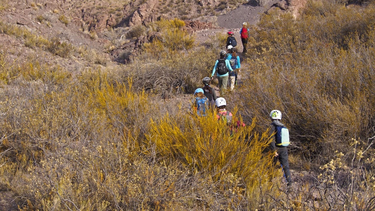 El trekking actividad de finde en San Rafael.