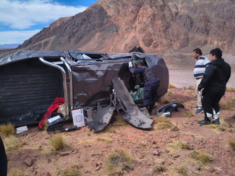 El conductor fue trasladado al hospital Central