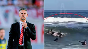 Video: Martín Demichelis y sus hijos debieron ser rescatados de urgencia en Punta del Este Video: Martín Demichelis y sus hijos debieron ser rescatados de urgencia en Punta del Este
