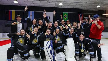 ¡Argentina se coronó campeón del mundo en el hockey femenino sobre hielo!
