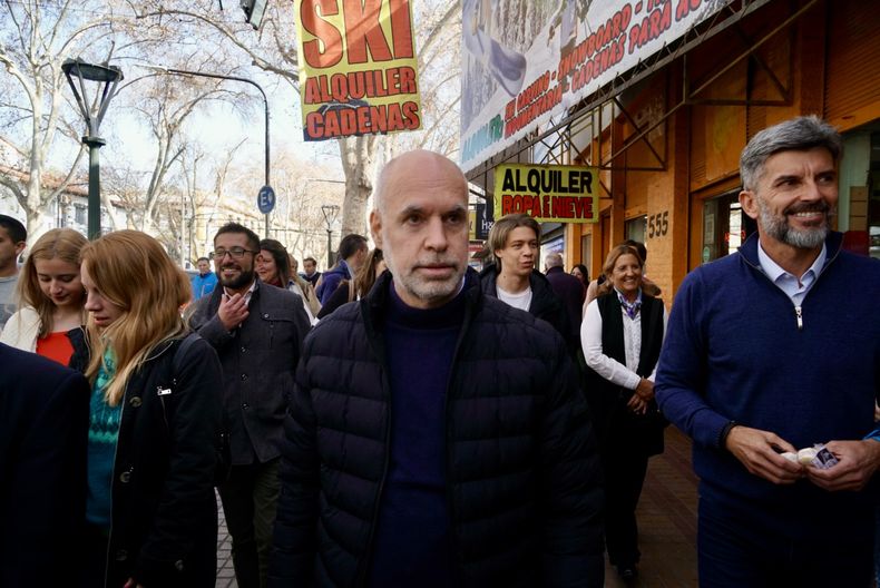 Horacio Rodríguez Larreta recorre Mendoza y hoy encabezará un acto.
