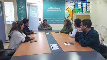 El operativo de asistencia por el temporal de nieve se analizó en Malargüe, el departamento más afectado.