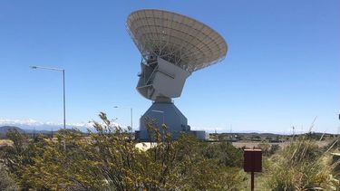Observaciones del espacio desde el sur de la provincia de Mendoza (Foto Claudio Altamirano).