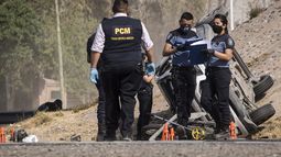 Lavalle: una mujer de 52 años murió en un accidente frontal entre dos camionetas