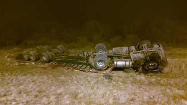 Un camionero falleció en la autopista de San Luis.&nbsp;