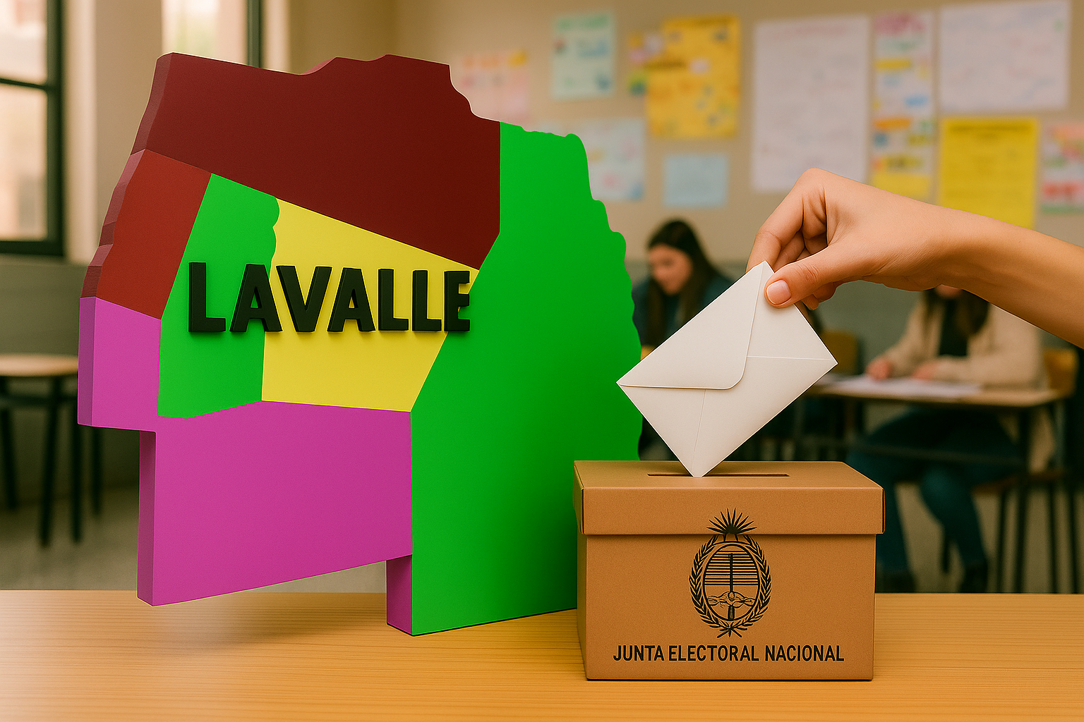 Elecciones 2025 en Lavalle: estas son las boletas que te encontrarás para votar