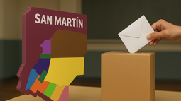 Conocé las boletas que encontrarás en tu mesa de San Martín el 26 de octubre.