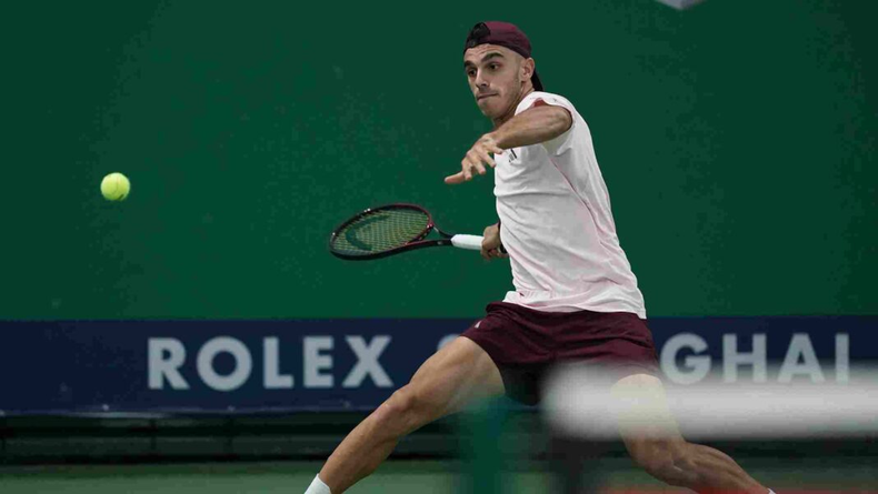 Francisco Cerúndolo superó su debut en Bruselas y se metió entre los ocho mejores.