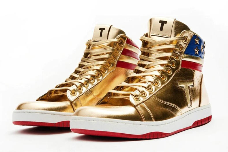 Trump lanza zapatillas 
