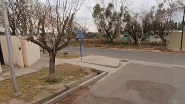 La esquina donde se produjo el repudiable ataque. La esquina donde se produjo el repudiable ataque.