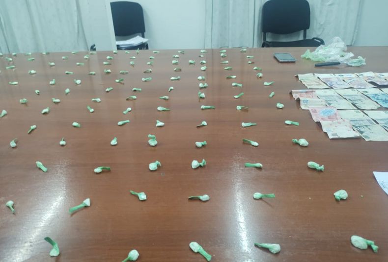 secuestro dosis cocaína en Ciudad