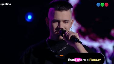 La Voz: el sanrafaelino Francisco Escudero ganó su batalla.